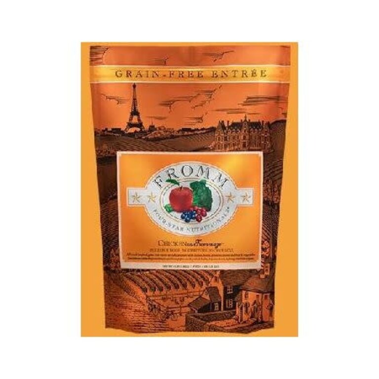 Fromm FROMM 4 STAR DOG CHICKEN AU FROMMAGE GRAIN-FREE 26#