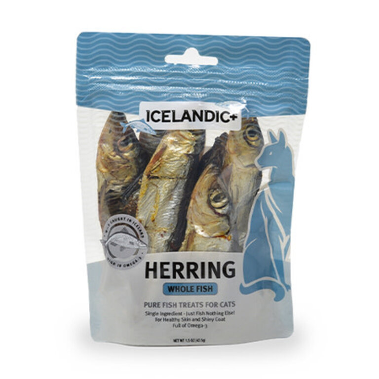 Icelandic Icelandic+ Cat Treat Herring 1.5oz bag