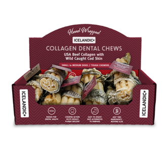 Icelandic Icelandic+ Collagen Dental Chew Fish Wrapped 4"