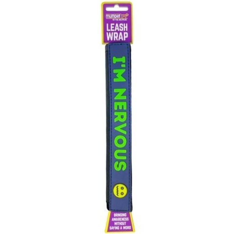 Multipet Multipet Leash Wrap "I'm Nervous"