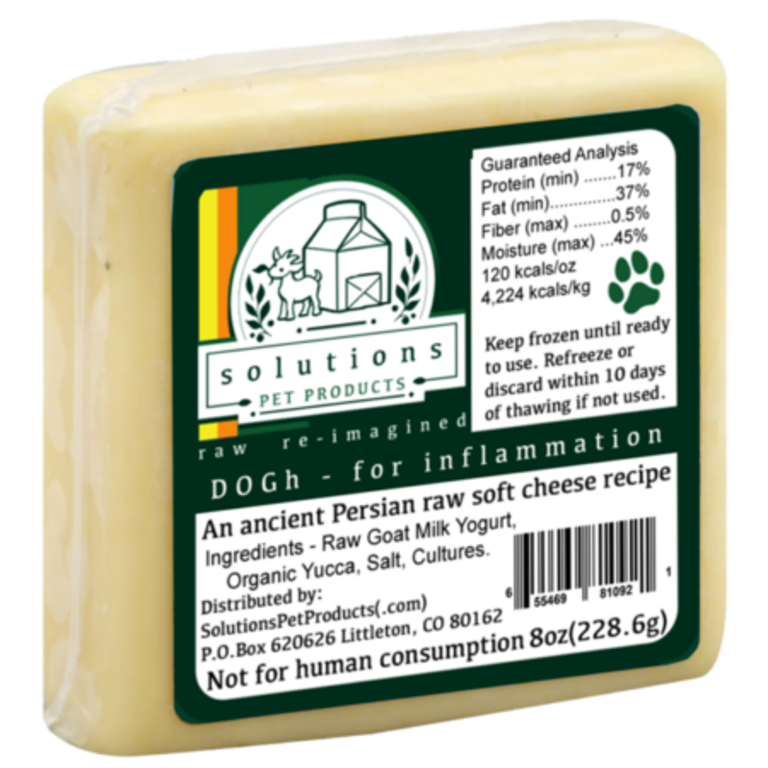 Solutions Solutions Dog Treat Frozen Cheese Dogh Inflammation 8 oz