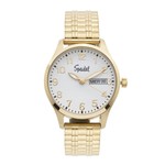 SPEIDEL INC. Ladies Speidel Yellow/White Essential Watch with Twist-O-Flex Watchband