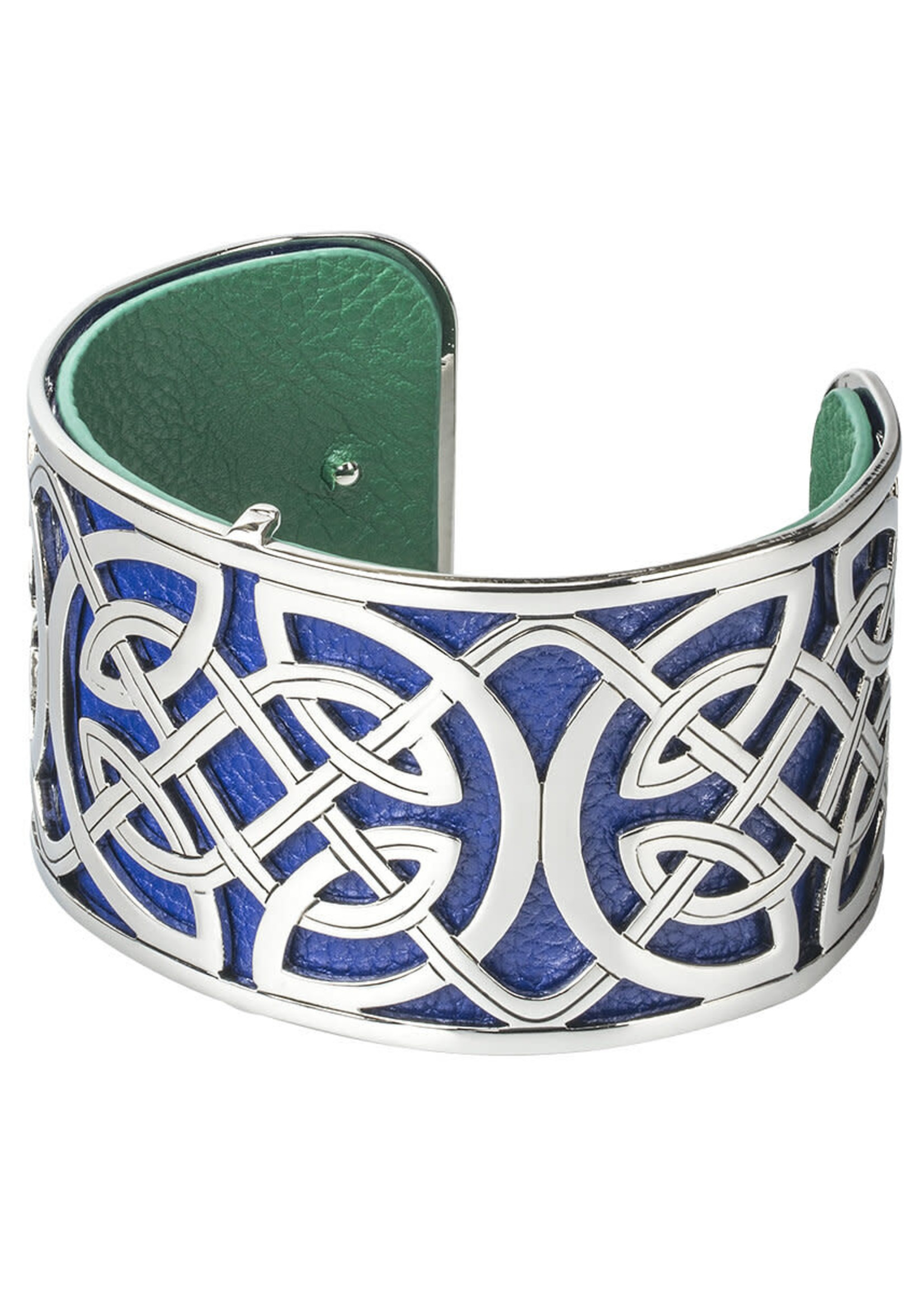 SOLVAR LIMITED Wide Celtic Cuff Bracelet