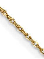LESLIE'S 14K 18" 0.8mm Loose Rope Chain 0.72g