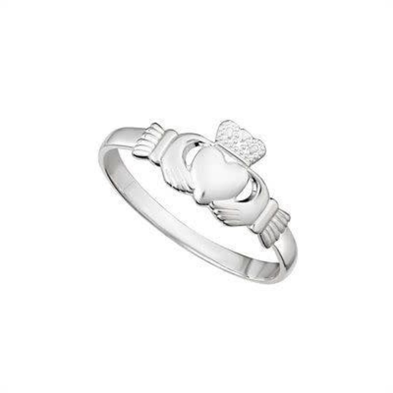 SOLVAR LIMITED Sterling Silver Claddagh Ring Size 5