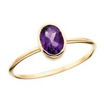 THE BERCO COMPANY, INC. 10K Oval Amethyst Ring