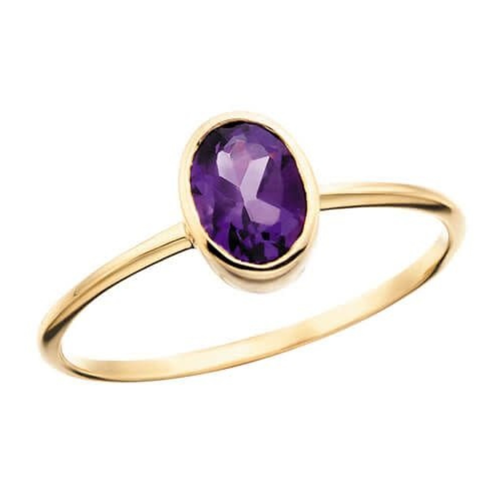 THE BERCO COMPANY, INC. 10K Oval Amethyst Ring