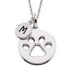 THE BERCO COMPANY, INC. Sterling Silver Cut Out Paw Print Pendant