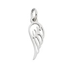 THE BERCO COMPANY, INC. Sterling Silver Angel Wing Charm
