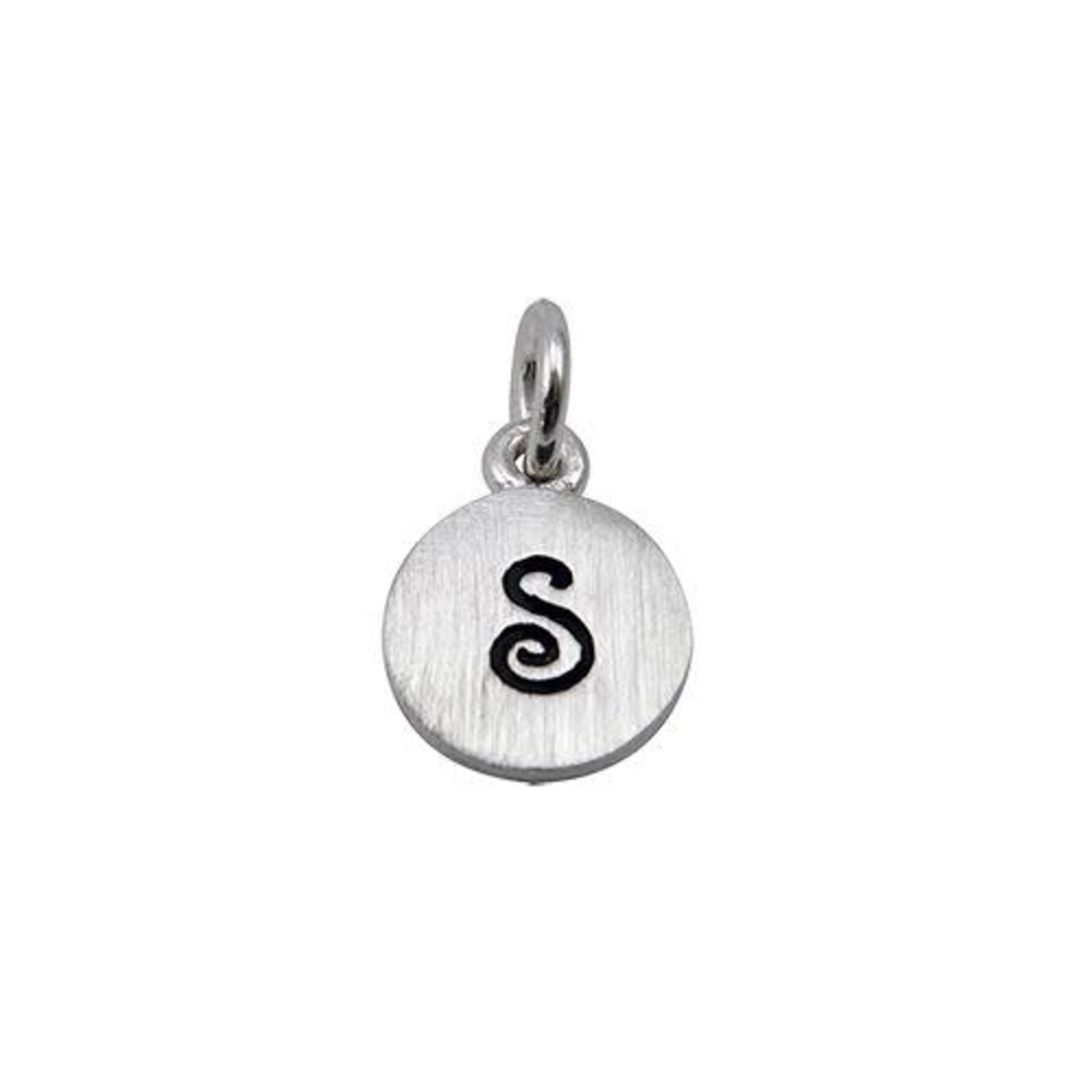 THE BERCO COMPANY, INC. Sterling Silver Round "S" Charm