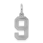 QUALITY GOLD OF CINCINNATI INC Sterling Silver #9 Charm