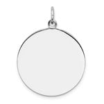 QUALITY GOLD OF CINCINNATI INC Sterling Silver Round Disc Charm