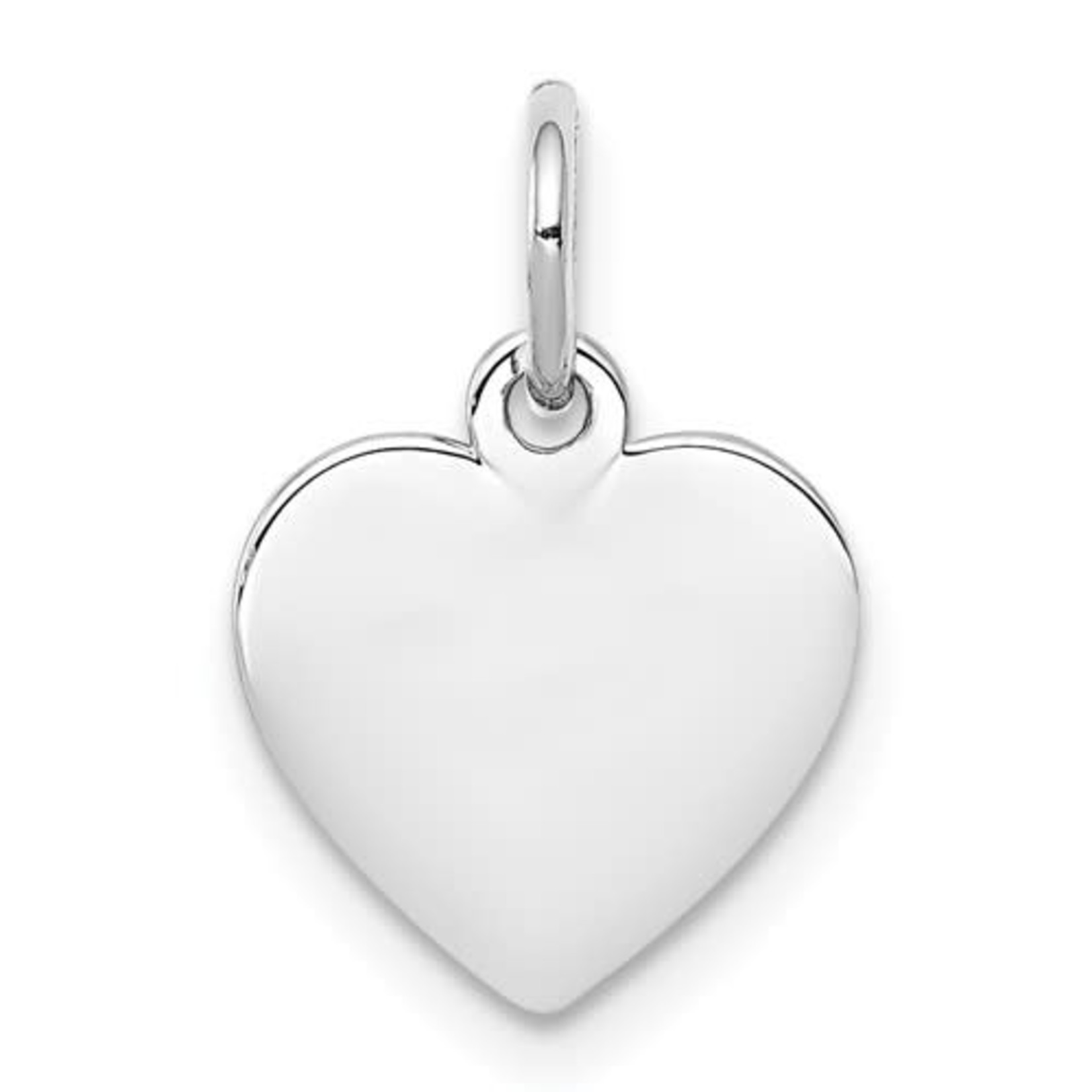 QUALITY GOLD OF CINCINNATI INC Sterling Silver Small Heart Charm