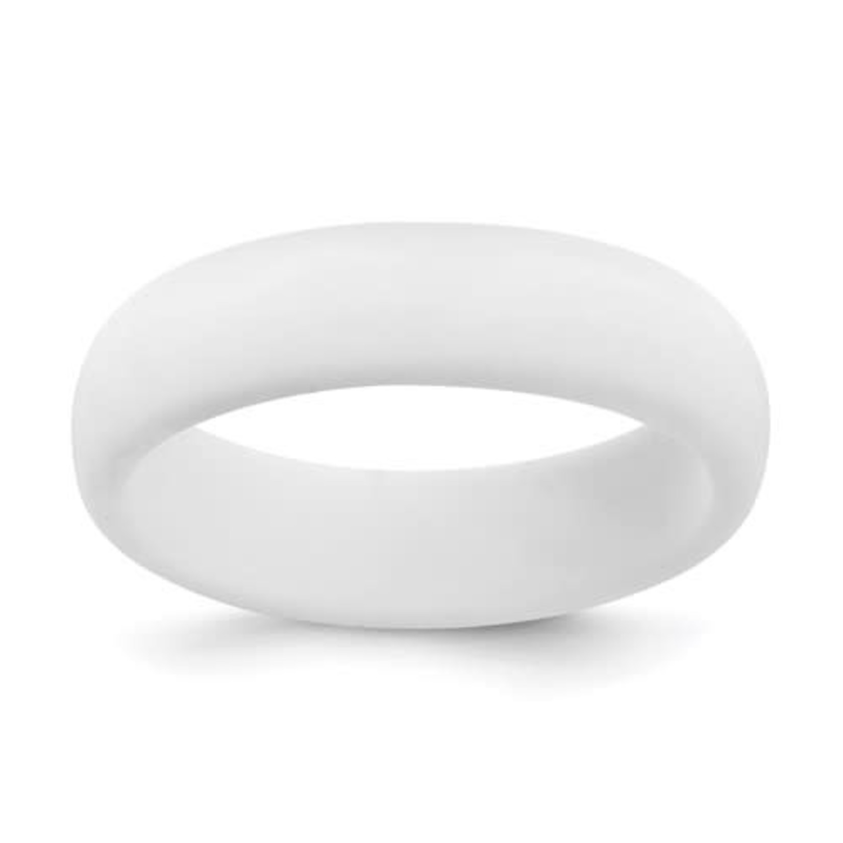 QUALITY GOLD OF CINCINNATI INC Silicone White 5.7mm Band size 7