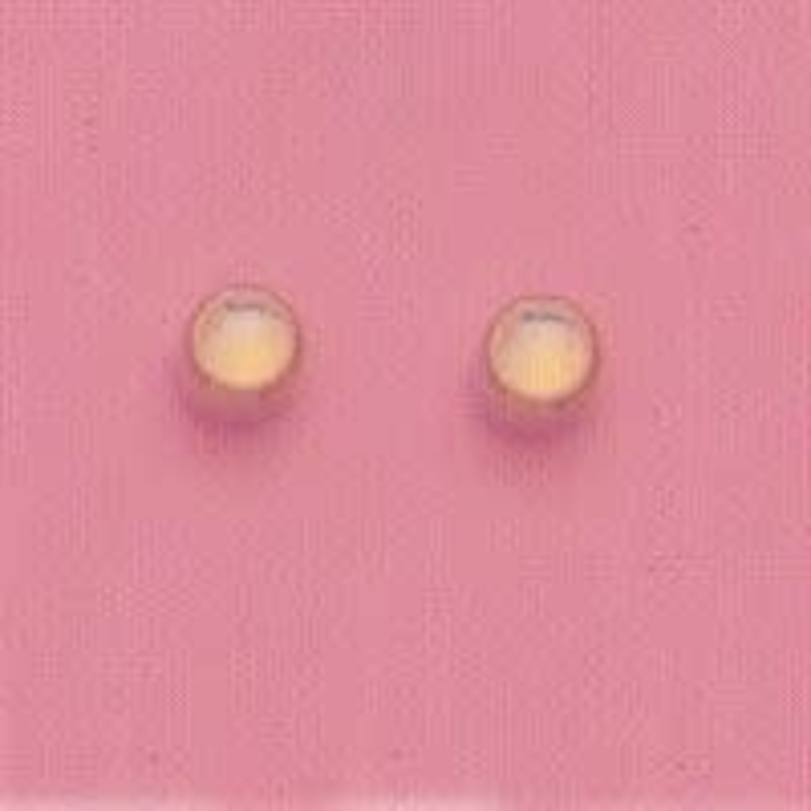 CONCEPT MARKETING INC. Gold Plated Stainless Steel Simulated Opal Piercing Stud