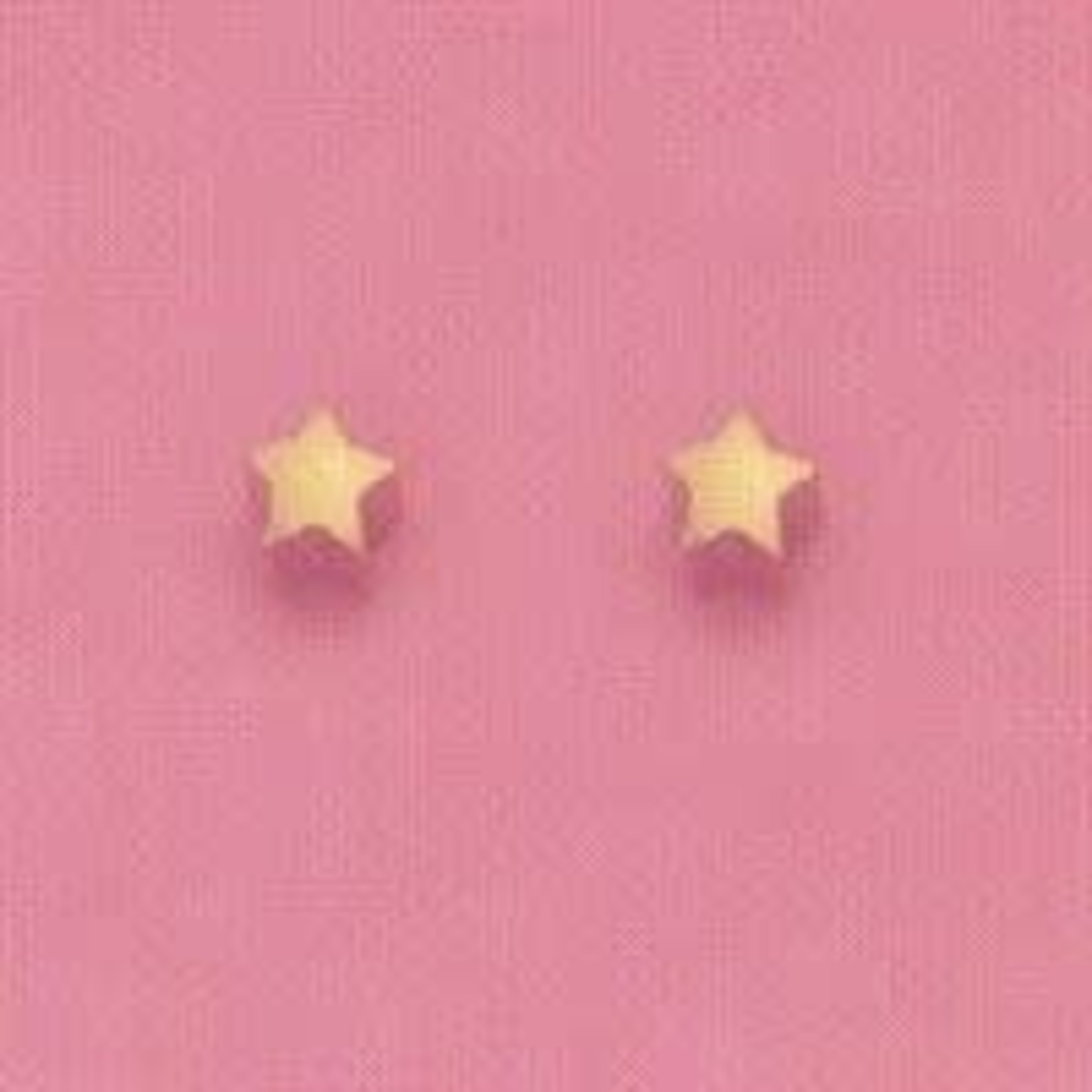 CONCEPT MARKETING INC. Gold Plated Stainless Steel Star Piercing Stud