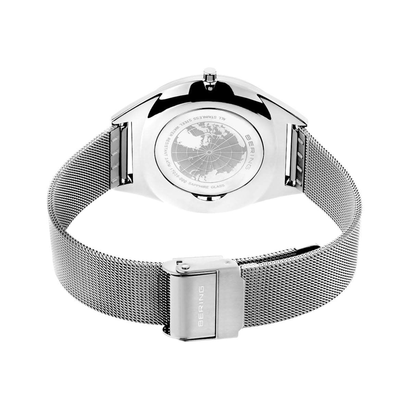 BERING Bering Stainless Steel Ultra Slim w/Mesh Band