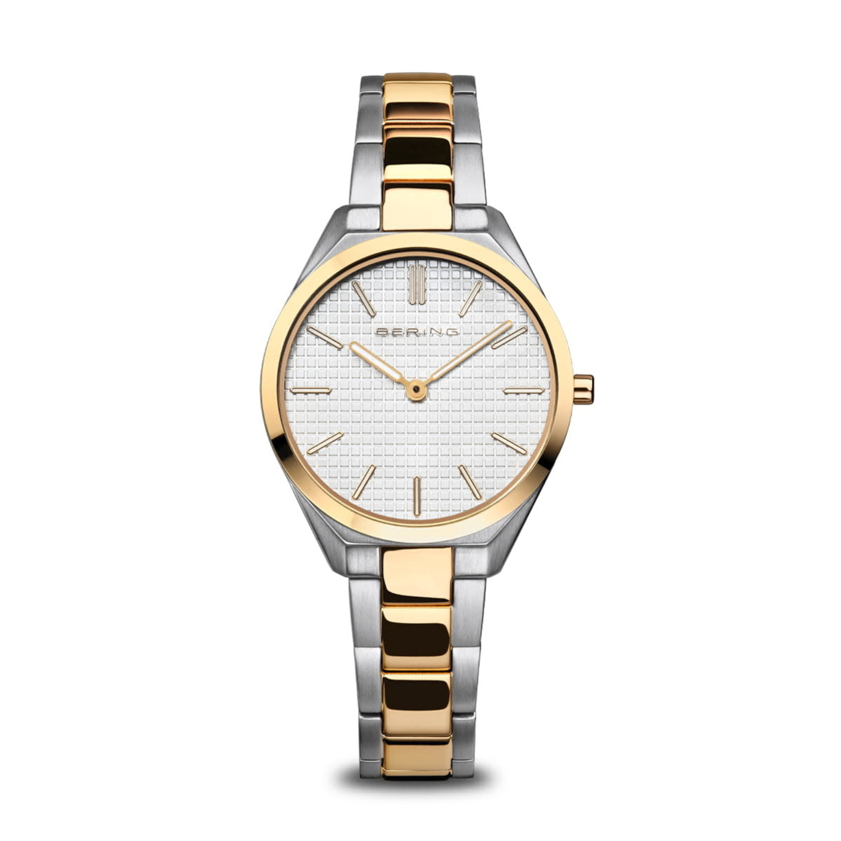 Bering Stainless Steel Two Tone Ultra Slim Watch - Robinette Jewelers