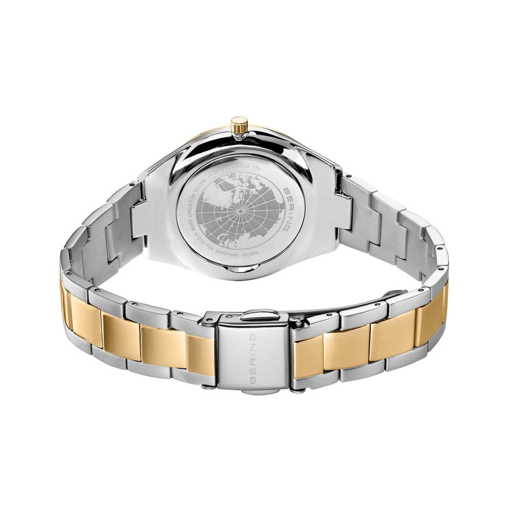 Bering Stainless Steel Two Tone Ultra Slim Robinette - Jewelers Watch