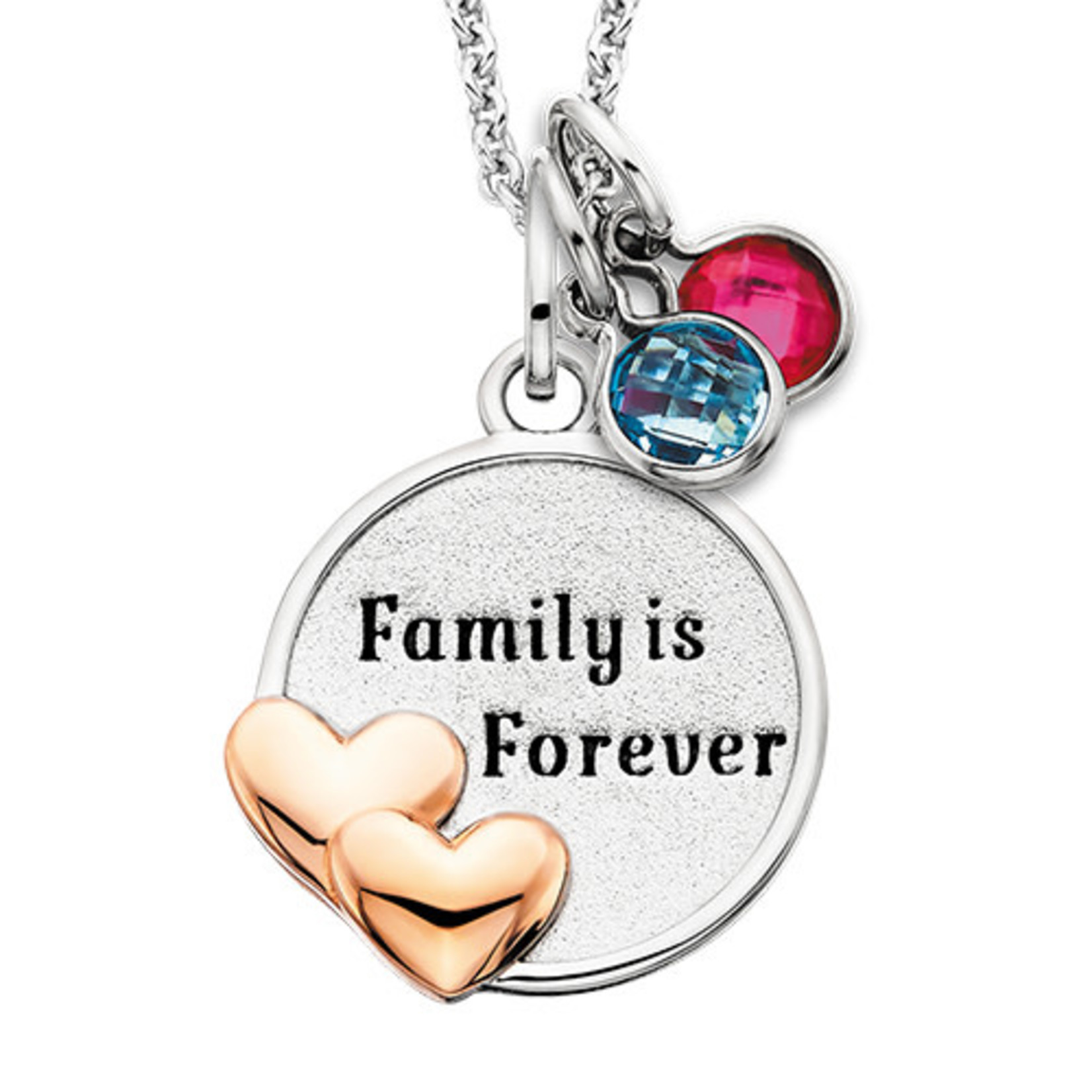 THE BERCO COMPANY, INC. Mommy Chic “Family is Forever” Pendant