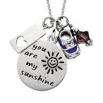 THE BERCO COMPANY, INC. “You are my sunshine “ Sterling Silver Necklace