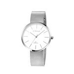 STRAND STRAND Silvertone case White Dial/ Stainless Mesh Band Watch