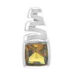 Benjamin Cohen Sterling Silver Citrine 2.34ct Pendant