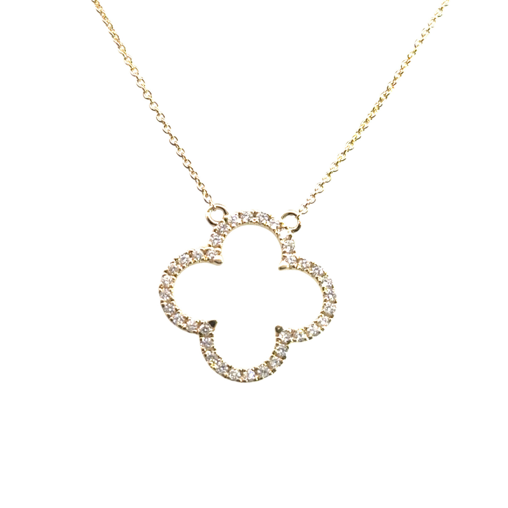 Dia Expressions 14K Diamond Pendant 0.25cttw
