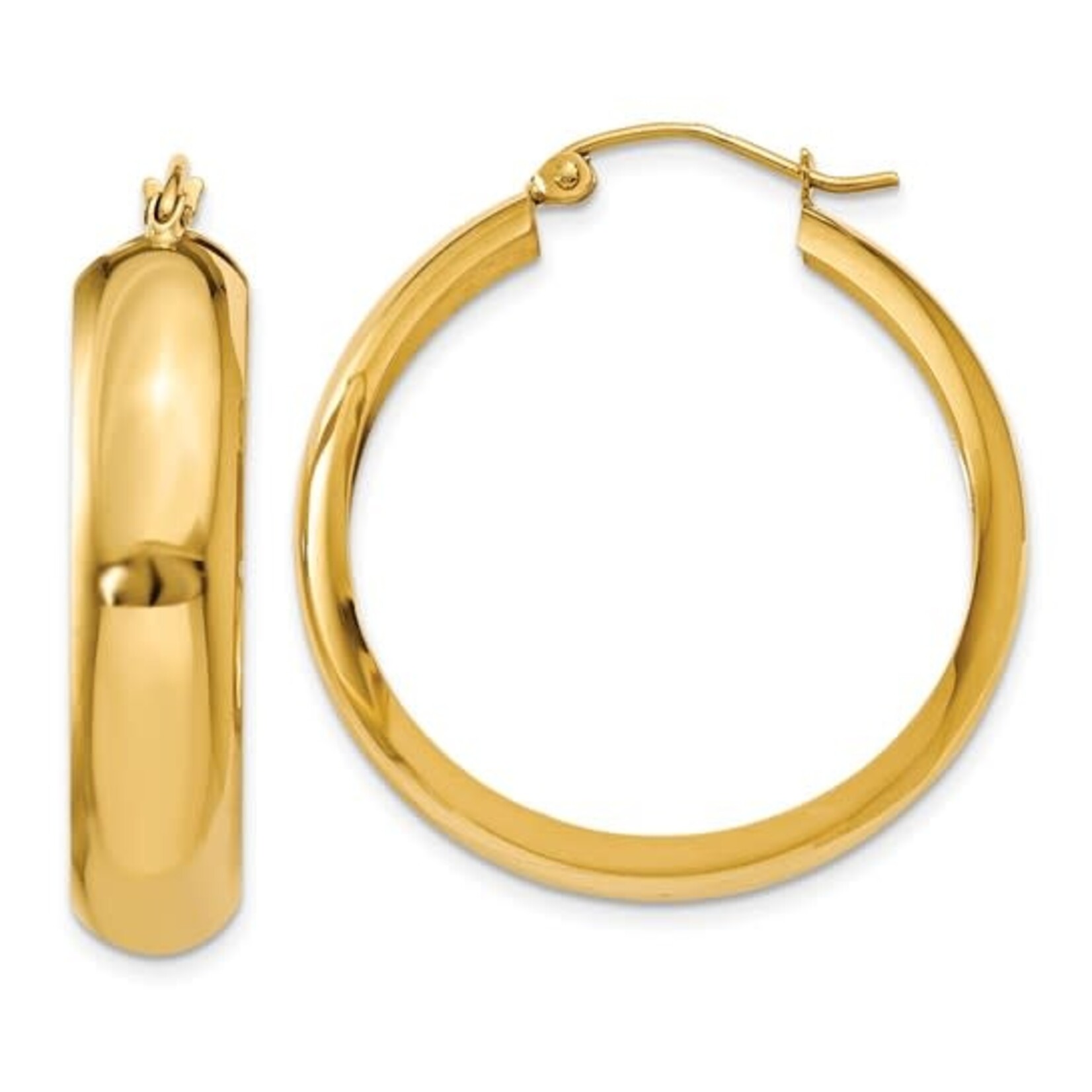 QUALITY GOLD OF CINCINNATI INC 10K 18x6.75mm Hoops