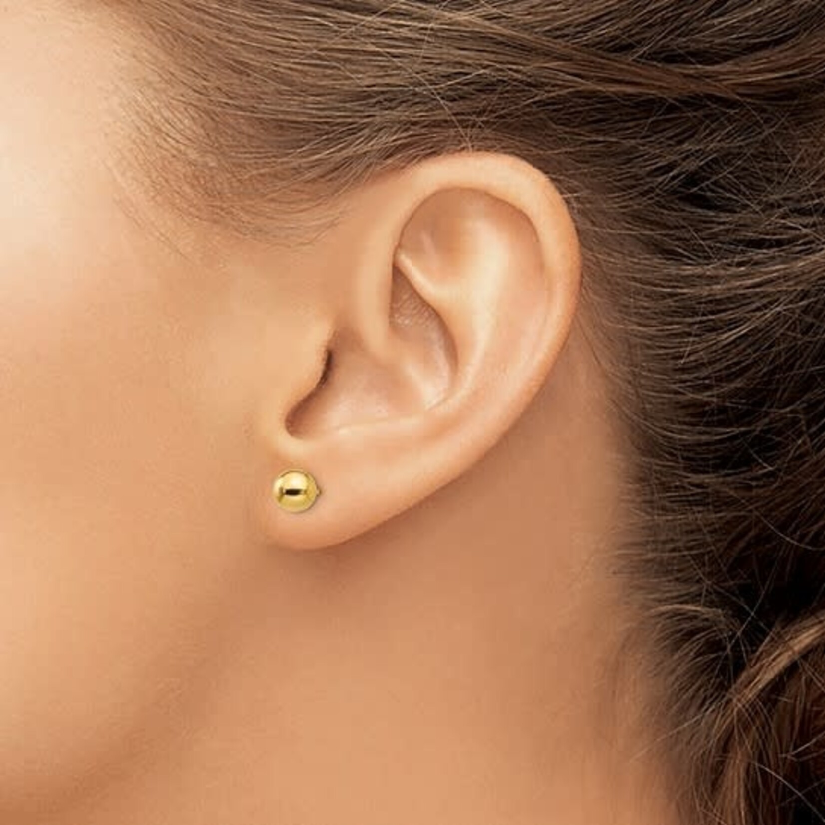 QUALITY GOLD OF CINCINNATI INC 14K 6mm Ball Earrings