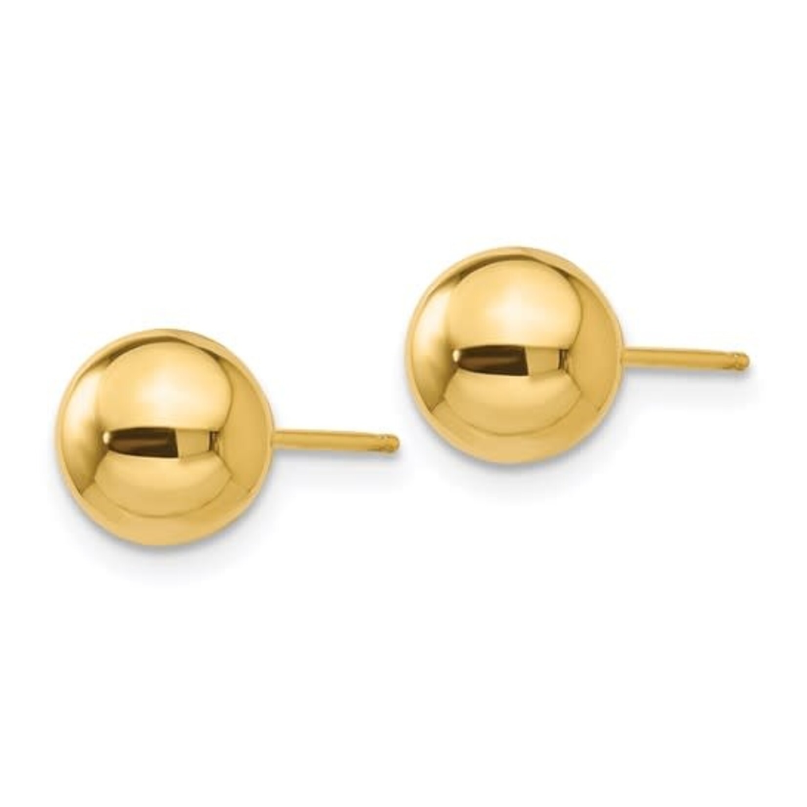 QUALITY GOLD OF CINCINNATI INC 14K 7mm Ball Earrings