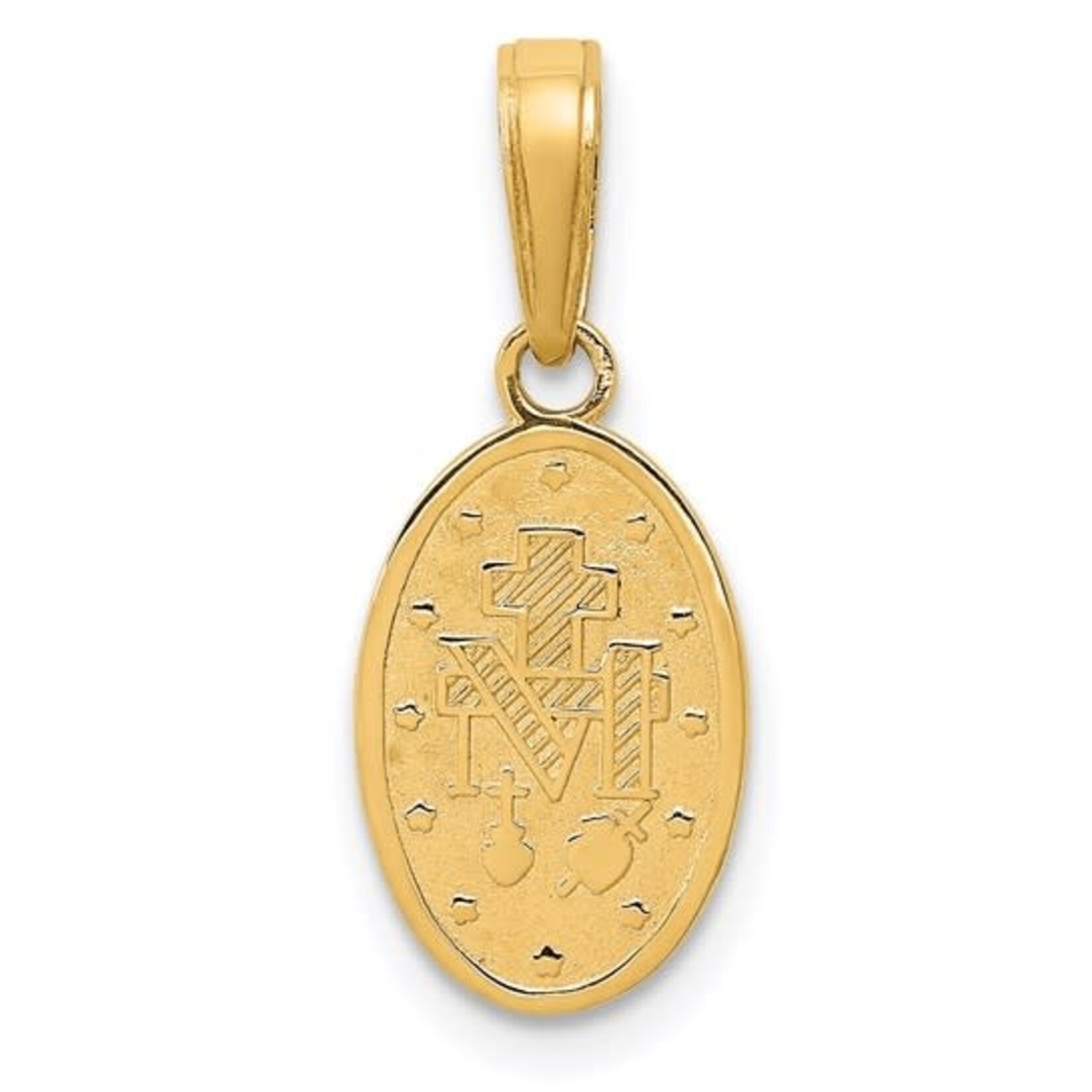QUALITY GOLD OF CINCINNATI INC 14K Small Miraculous Medal