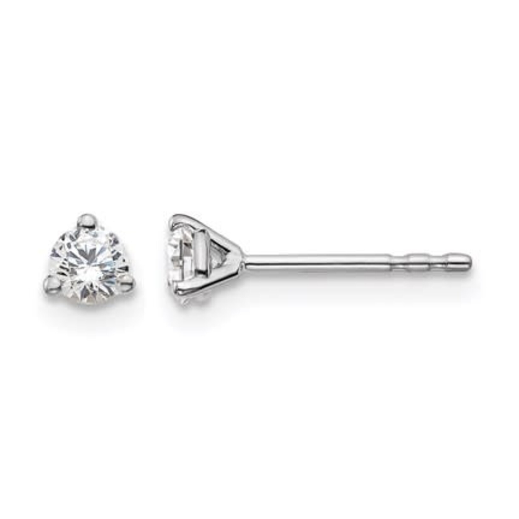 Surreal Diamonds LLC 14KW Lab Grown Diamond Earrings 1/4 ct tw