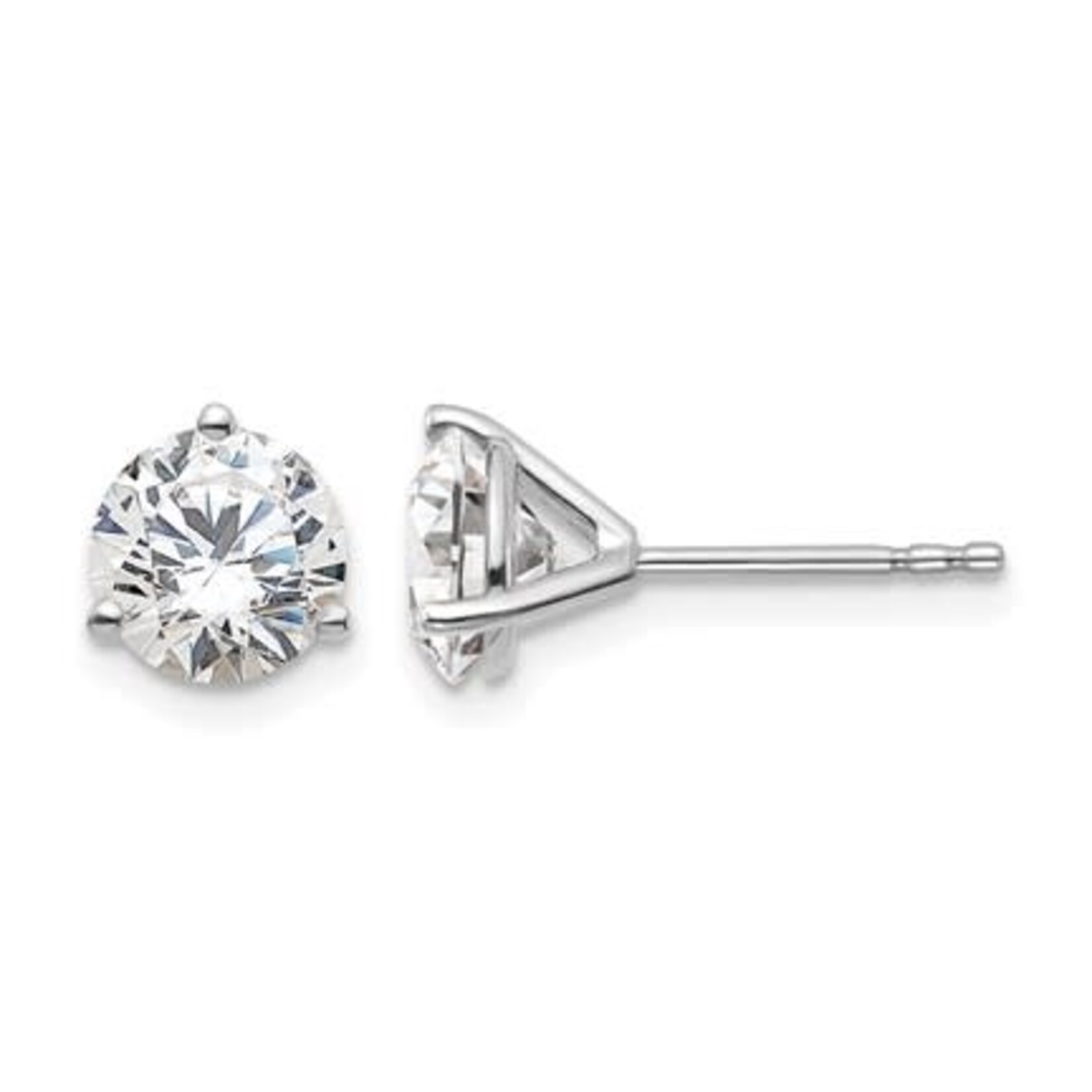 Surreal Diamonds LLC 14KW Lab Grown Diamond Earrings 1.55 ct tw