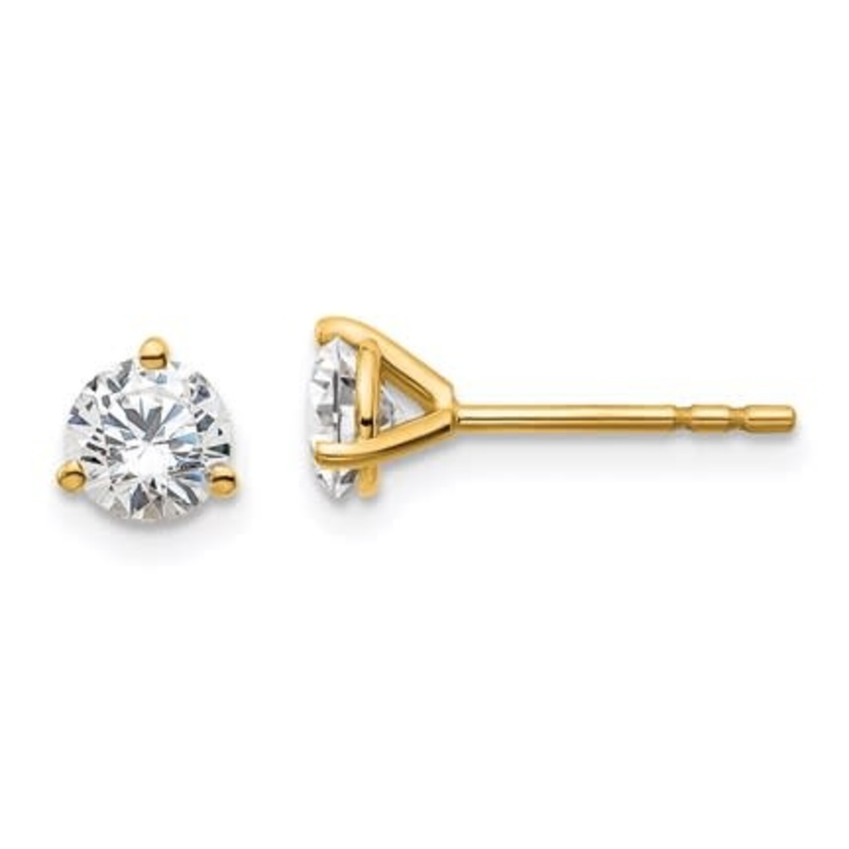 Surreal Diamonds LLC 14K Lab Grown Diamond Earrings 3/4 ct tw