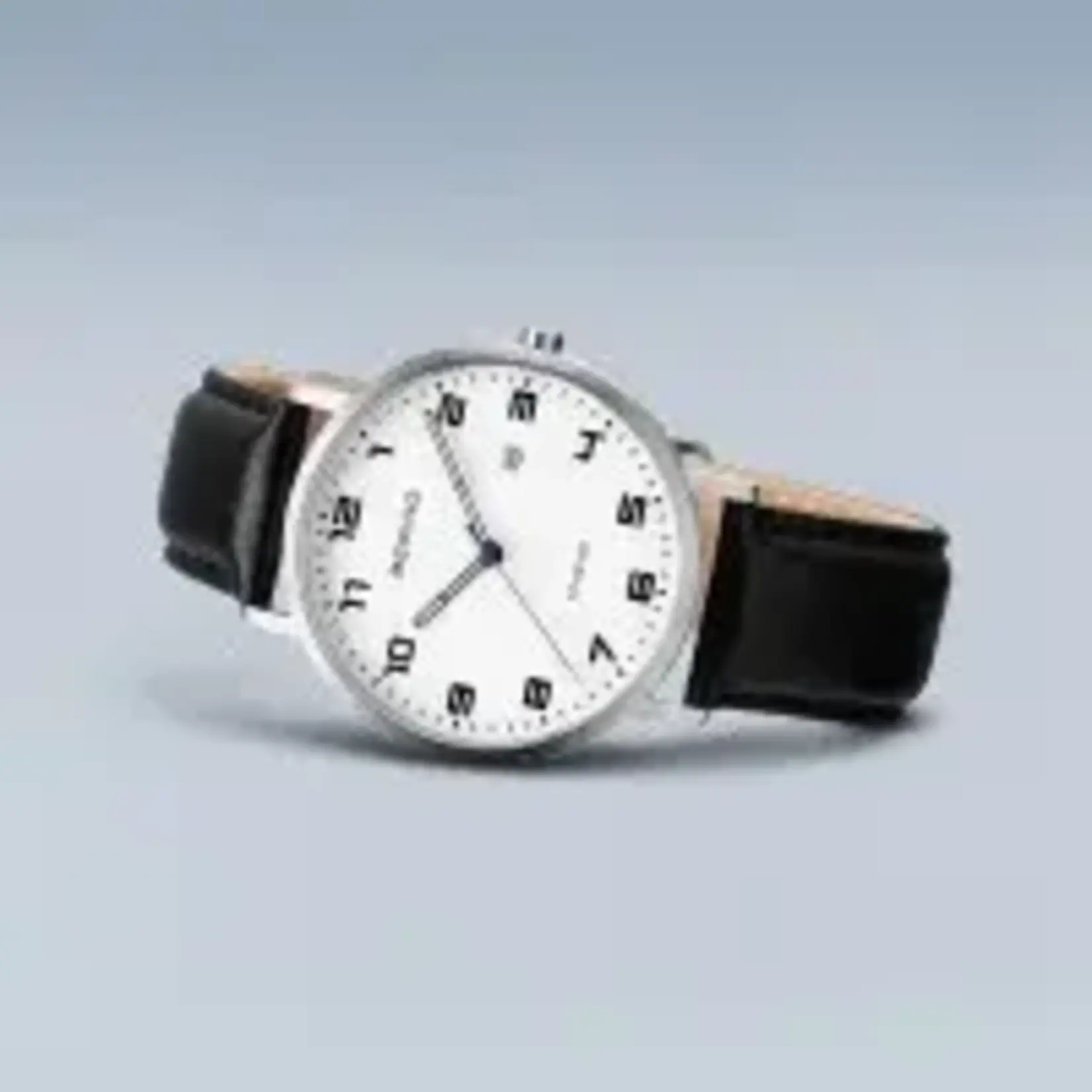 BERING Bering Wht. Dial Titanium Sapp. Crystal 5 ATM Water Resistant