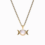 Mini Triple Moon · Pendant ·