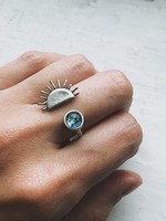 Sunrise Ring  Silver