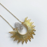 Laura Stark Designs Starburst Crystal Necklace