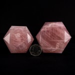 Rose Quartz Six-Point Star