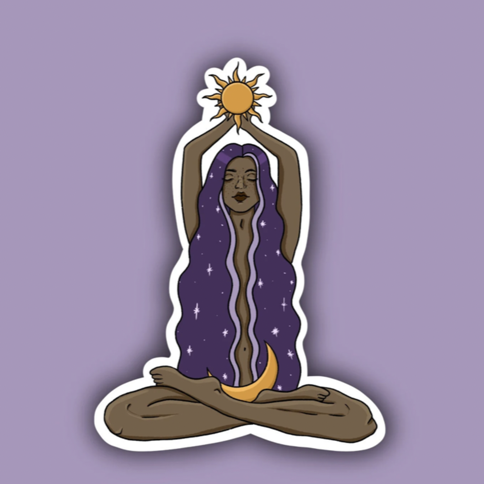 Sun/Moon Witch POC | Sticker