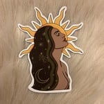 Sun Goddess Sticker POC