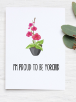 *I'm Proud to be Your Child Card