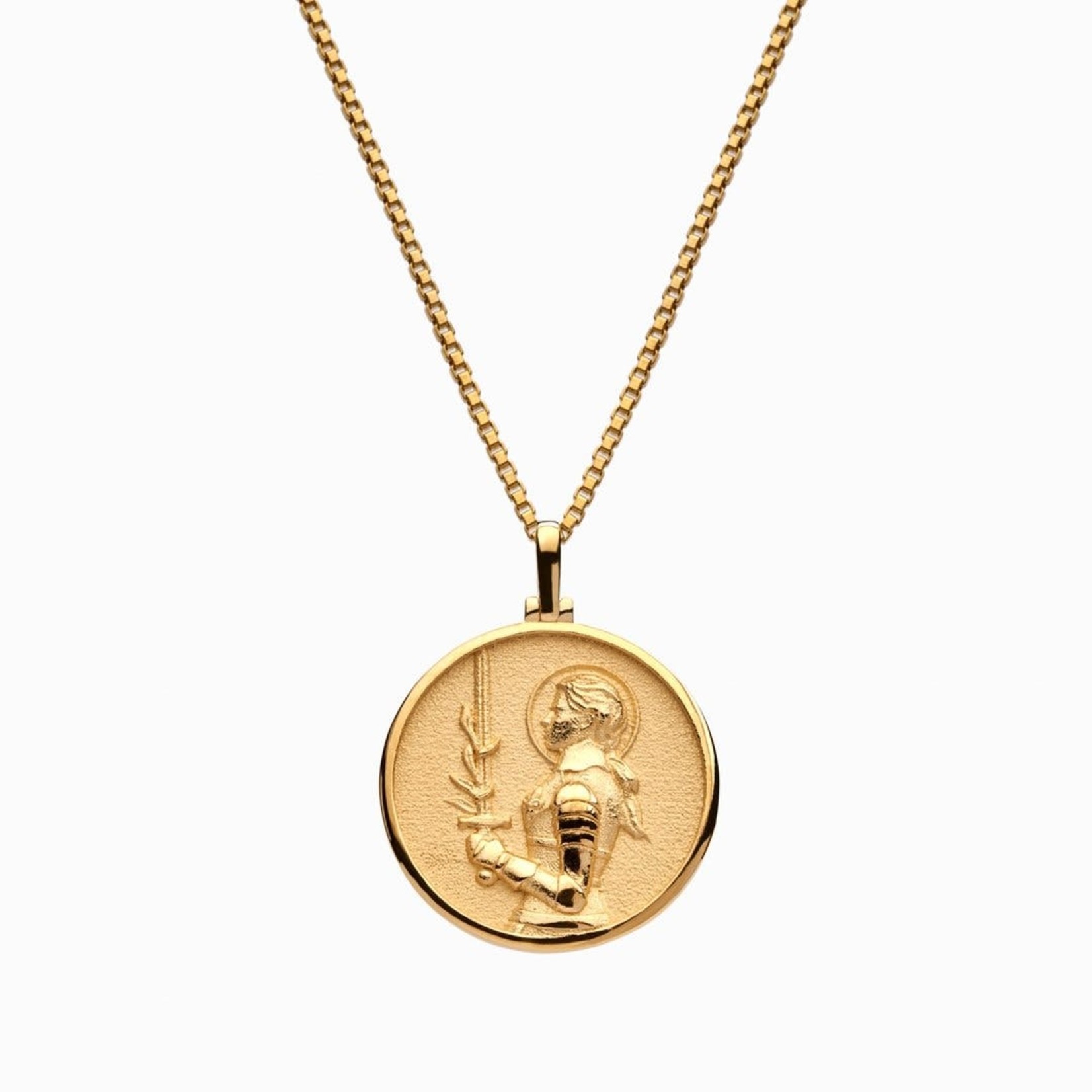 *Joan of Arc Necklace · 14K Gold Vermeil