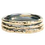 Radiance Fused Stacker Ring