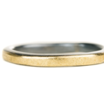 Kate Maller Black & Gold Stacker Ring