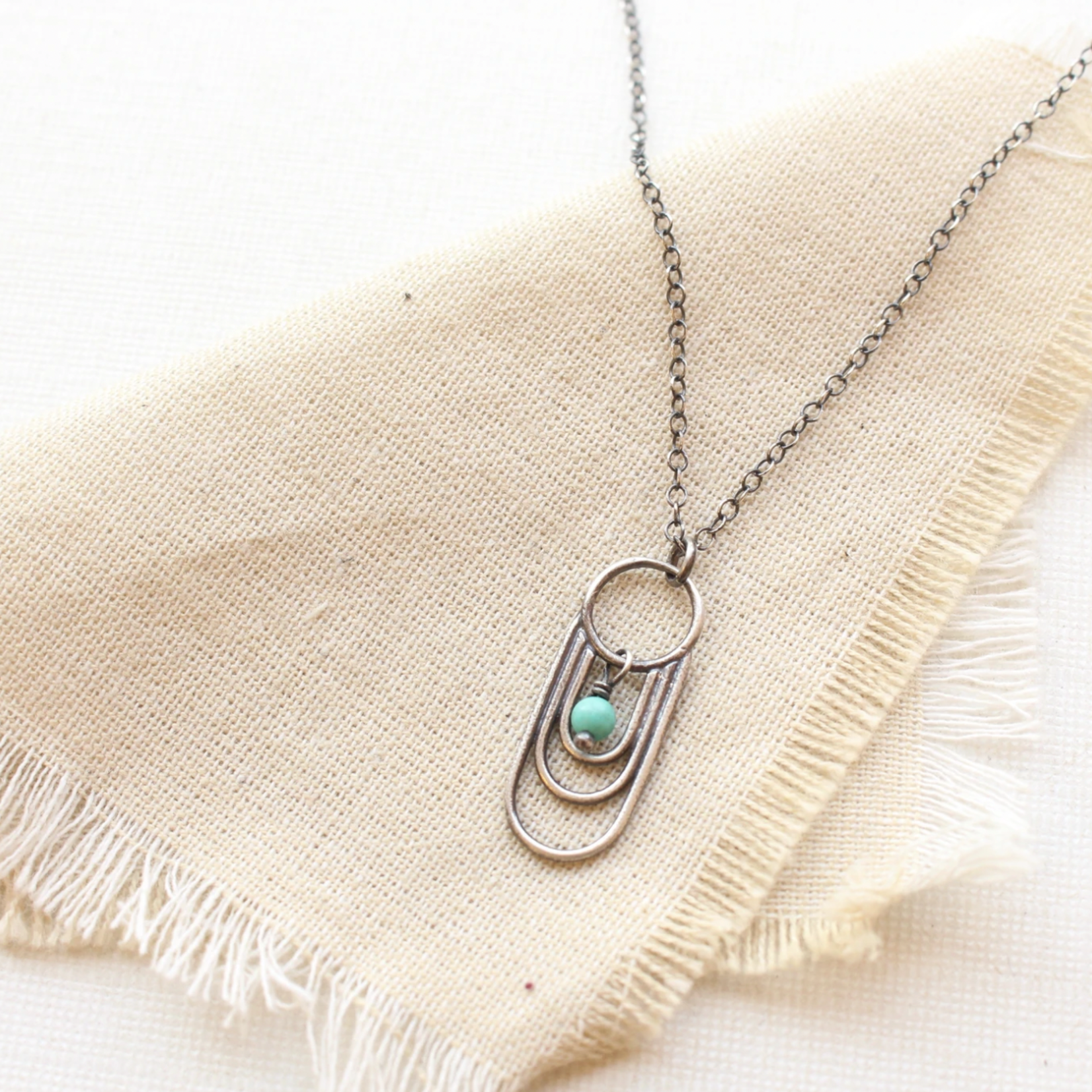 Reflections Turquoise Dangle Necklace