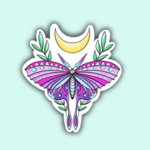 Moon Butterfly | Sticker