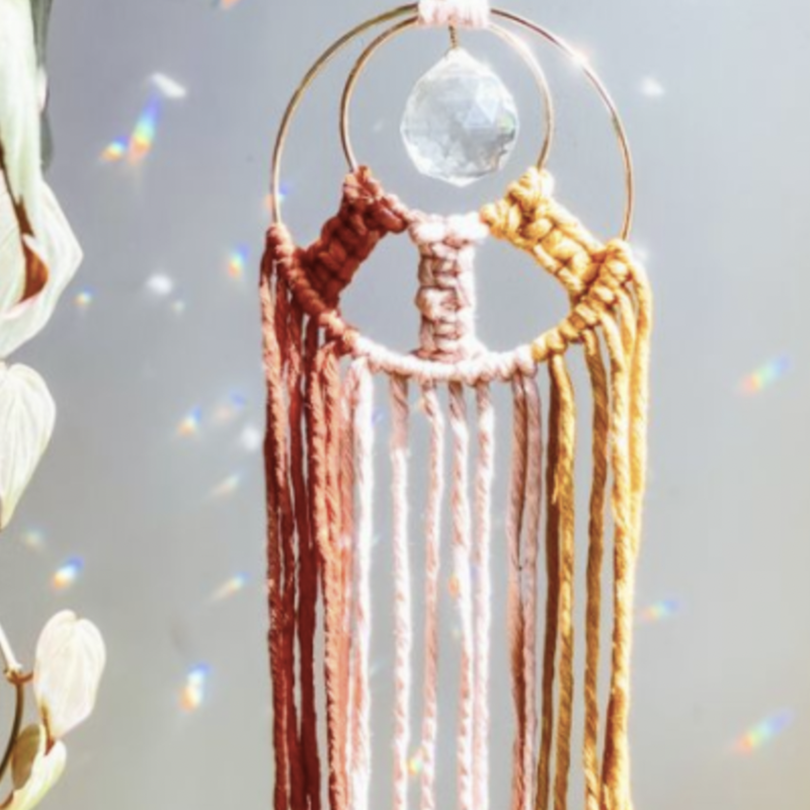 *Macramé Sun Catchers |