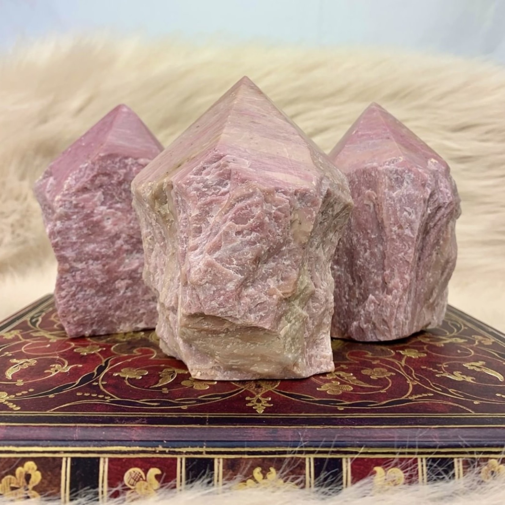 Pink Calcite Point